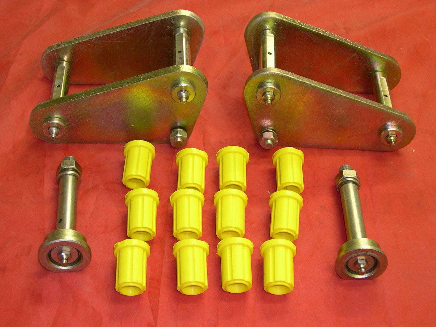 Extended Rear Shackles & Pin Bush Kit for Land Cruiser FJ45 HJ45 (Pre-1980)