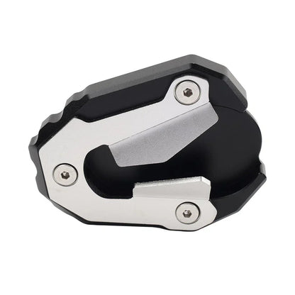 Black Foot Extension Side Stand Enlarger Plate for Tiger 900 RALLY GT (2020-2023)