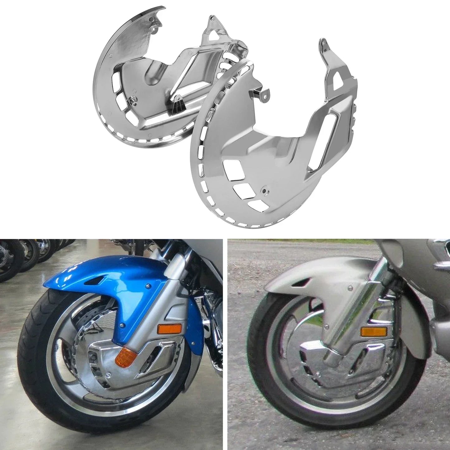 Brake Rotors LED Ring of Fire for Honda Goldwing 1800 GL1800 (2001-2017)