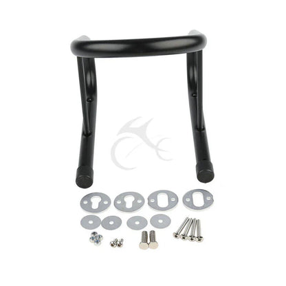 6.5" Black Motorcycle Wheel Chock for Scooter, Bike, Trailer, Truck