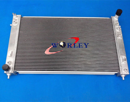Radiator & Fans + Red Hose for Holden Commodore V8 GEN3 VT VX VU HSV LS1 (1997-2006)