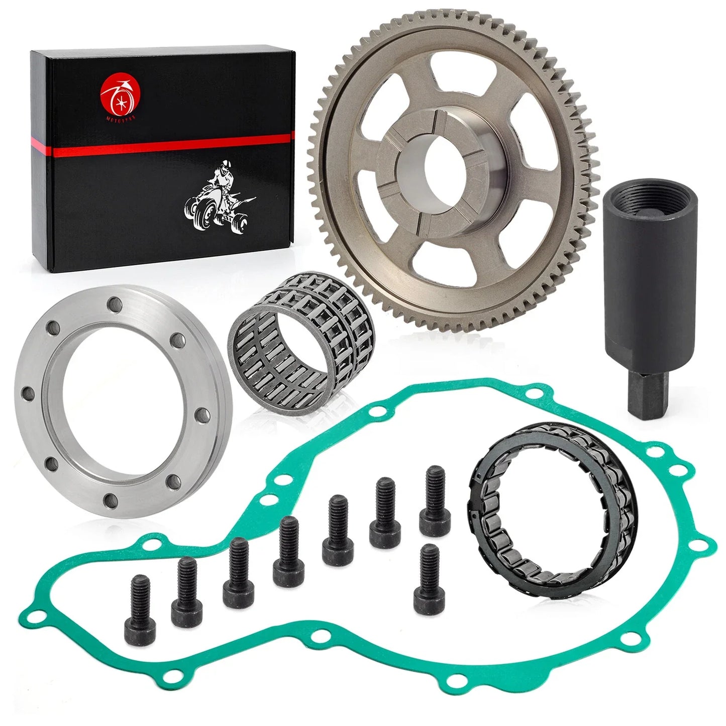 Flywheel Puller Clutch Idler Gear 72T for Polaris Predator 500 (2003–2007)