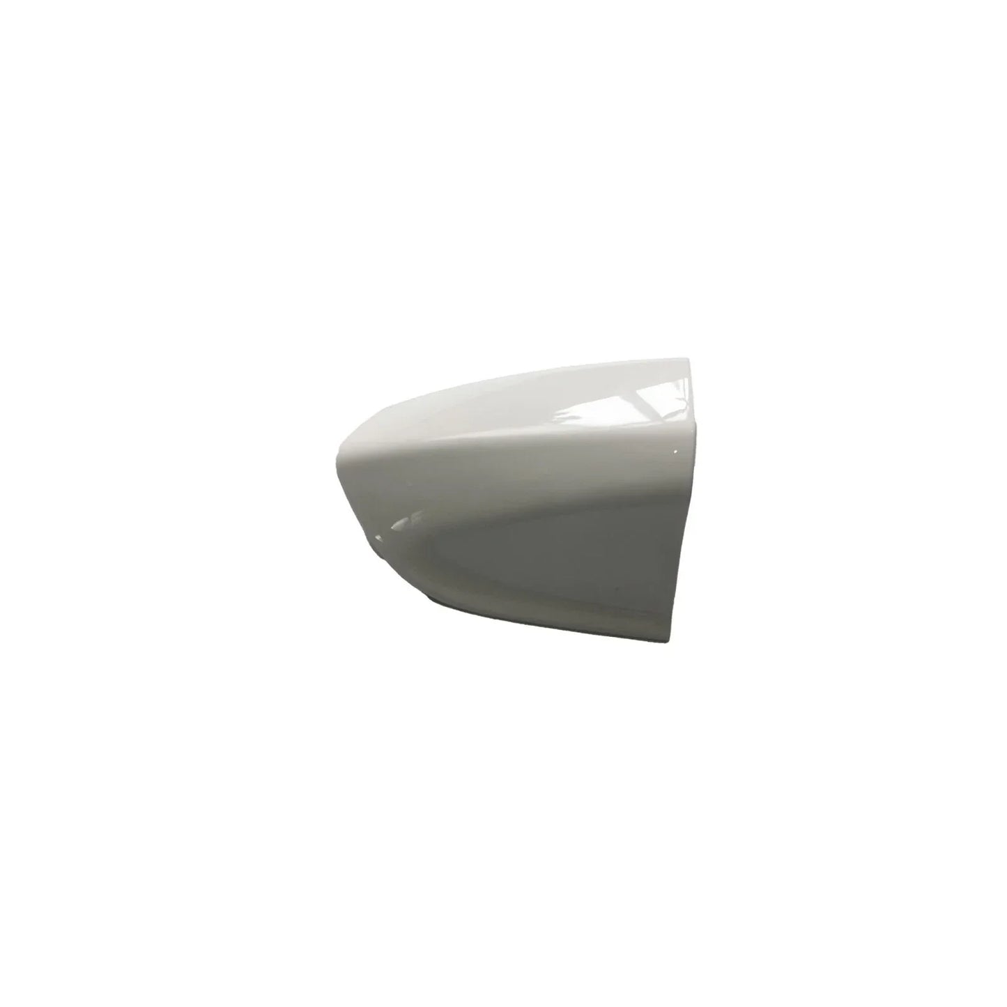 ABS White Left Driver Door Handle Key Cover Bezel for Ford Mustang (2015–2021)