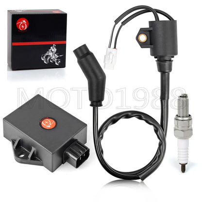 Ignition Coil CDI Kit for Polaris Hawkeye 300 2x4 4X4 (2006–2010)