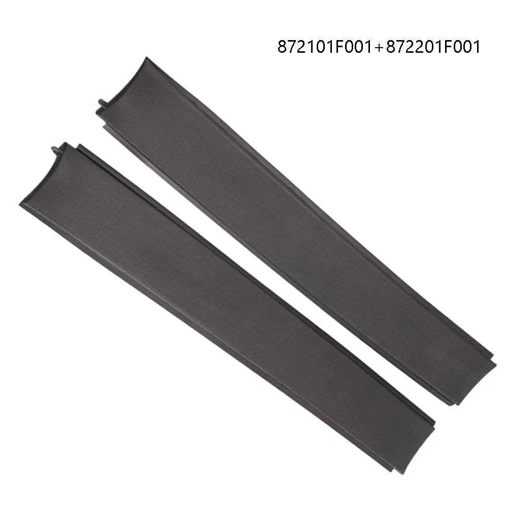 2 x Black Roof Water Strip Cover for Kia Sportage