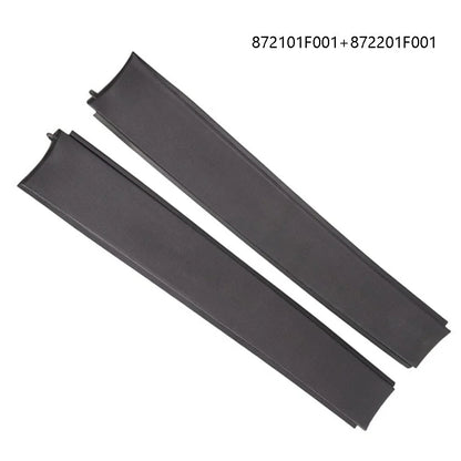 2 x Black Roof Water Strip Cover for Kia Sportage