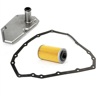 3 x Transmission Oil Filters & Pan Gasket Set for Nissan Altima, Versa, Sentra