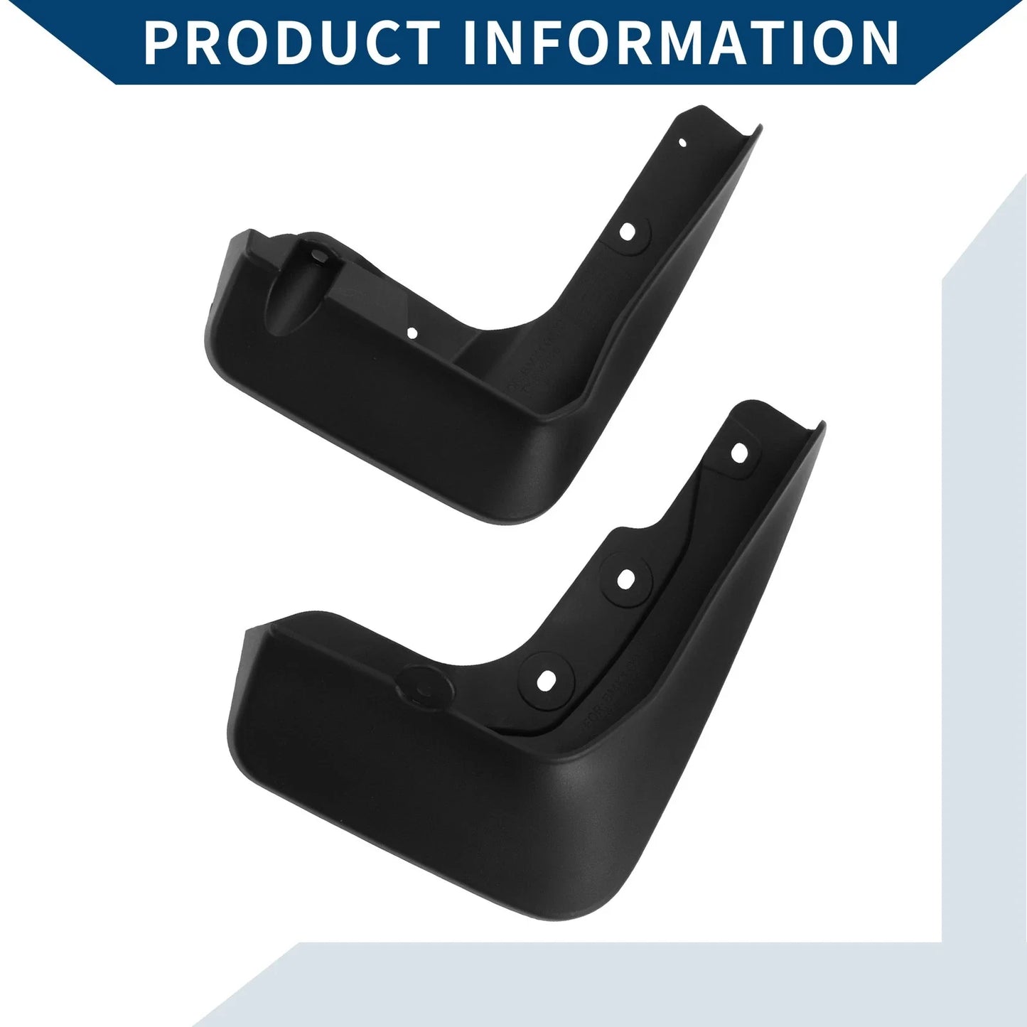 1 x Mud Flaps Splash Guards for BMW X1 (2023-2024)