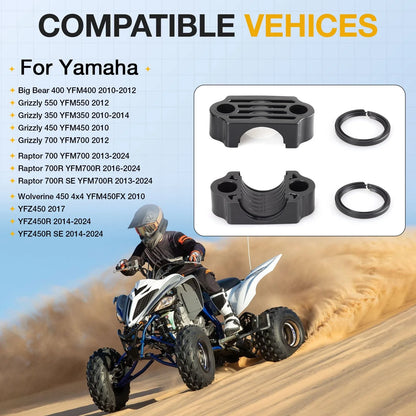 2x Steering Stem Bushings & Seals for Yamaha Wolverine 450 YFM450FX 4x4 (2010–2015)