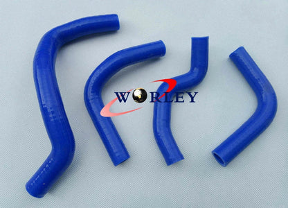 Aluminum Radiator & Red Hose for Suzuki DRZ400E (2002-2007)