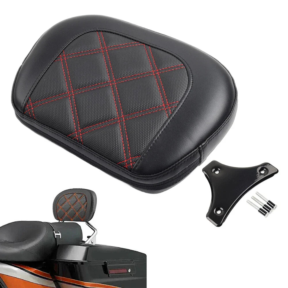 Sissy Bar Backrest Pad for Harley Road King FLHR, Road Glide FLTR