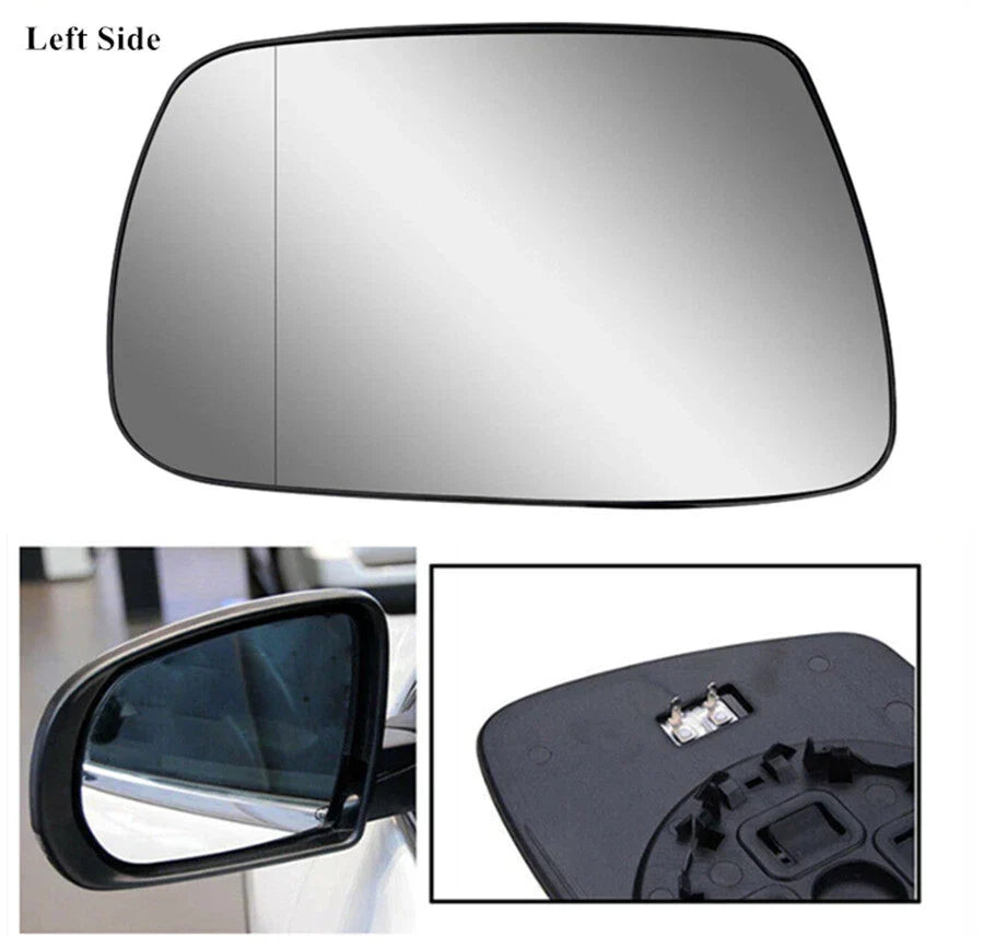 Heated Left Side Mirror Glass for Jeep Grand Cherokee (2005-2010)