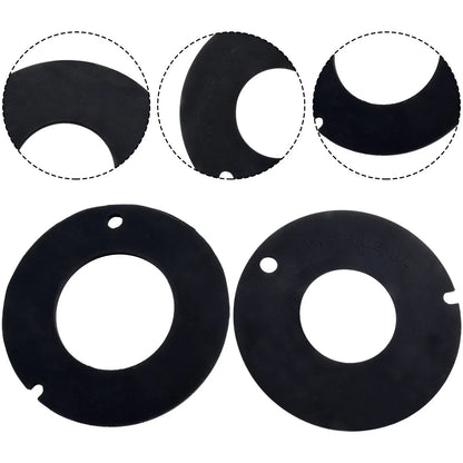 1 Pair RV Toilet Rubber Bowl Seal Kit for Dometic/Sealand/Mansfield/VacuFlush