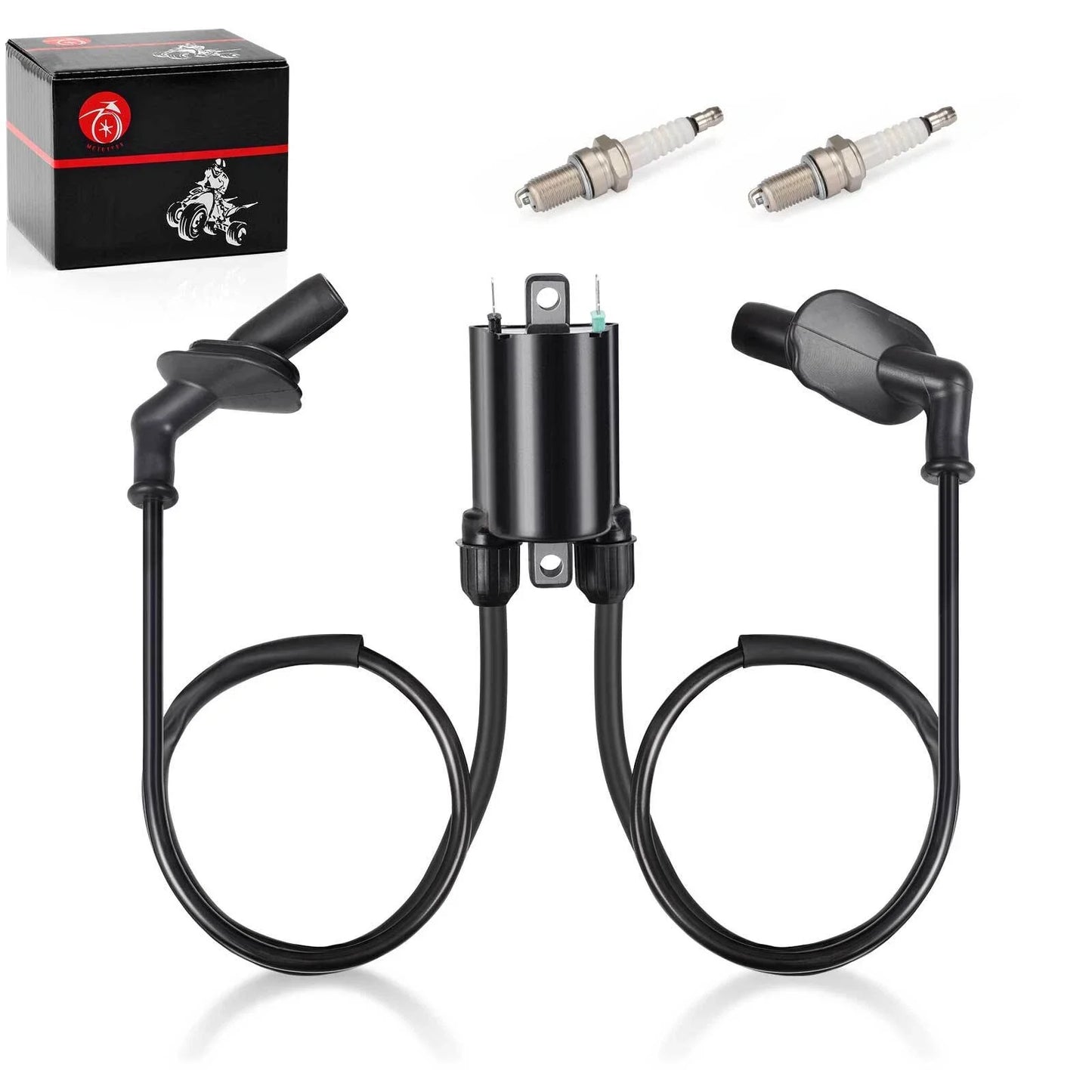 Ignition coil & spark plug + cap for Honda GL1500 Valkyrie 1500 (1988–2004)