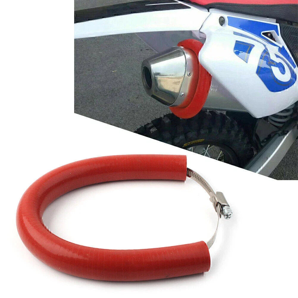 Universal Motorcycle Exhaust Pipe Heat Shield Cover Guard