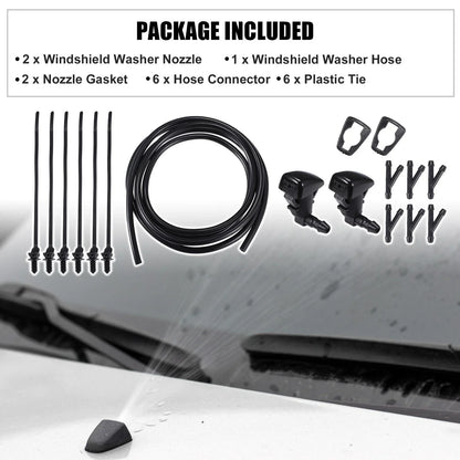 Car Windshield Washer Nozzle Set for Chrysler 300 (2005-2010)