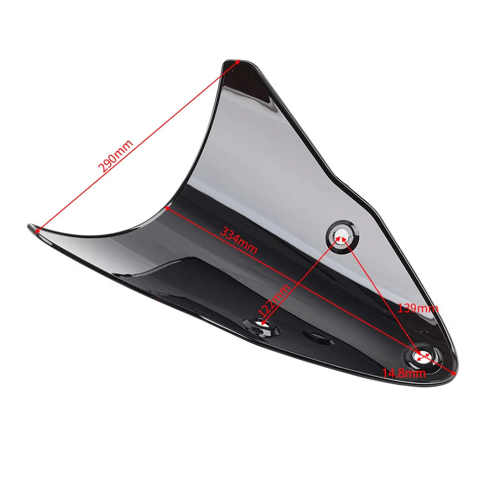 Silver Front Windscreen for Ducati 930 2017-2020, 950 2021-2024