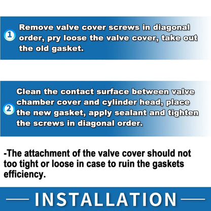 Valve Cover Gasket for Hyundai Santa Fe (2013-2016) - 1 x Quality Replacement