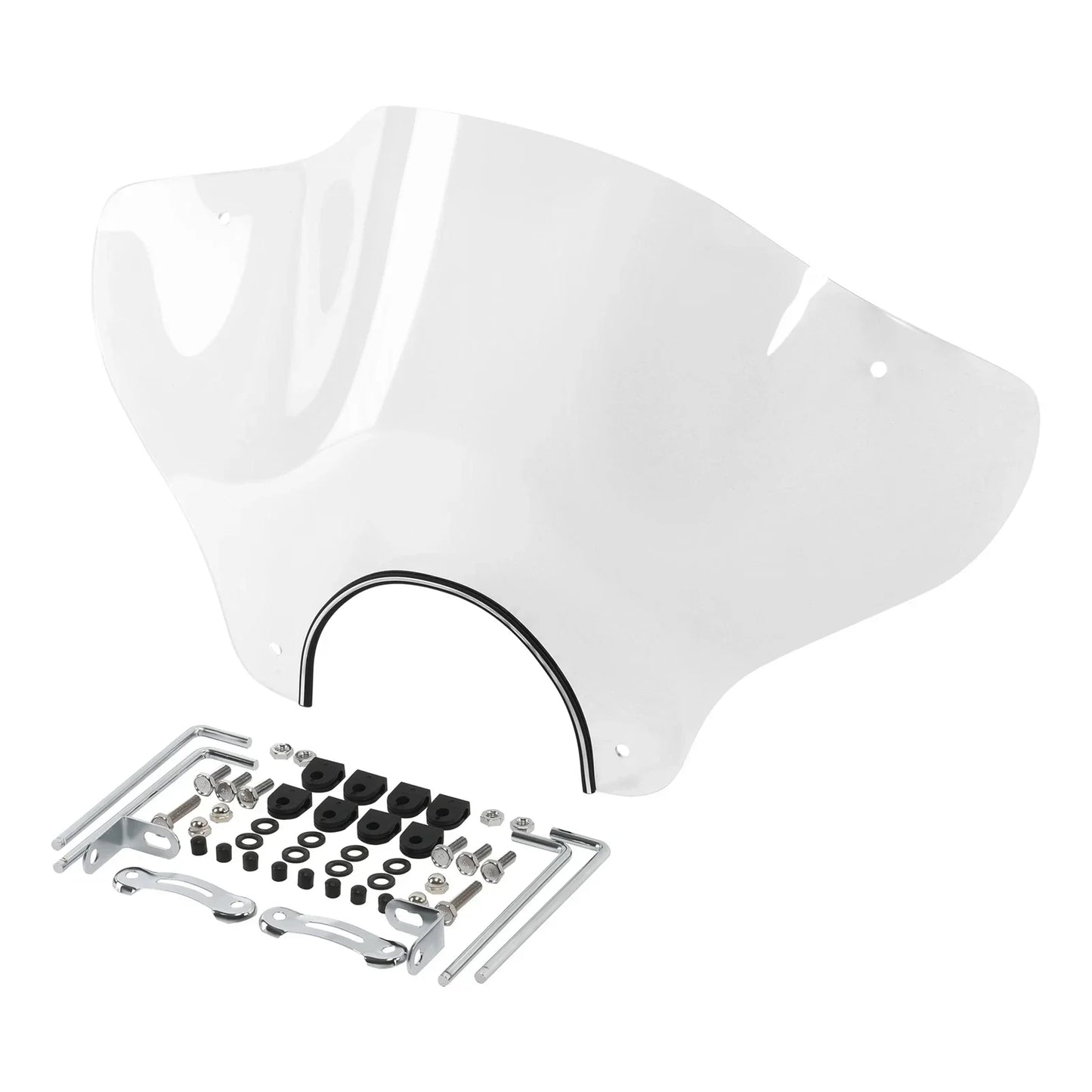 7/8" Windscreen Windshield for Yamaha VStar 950 1100 Virago 250 Cruiser (2009-2017)