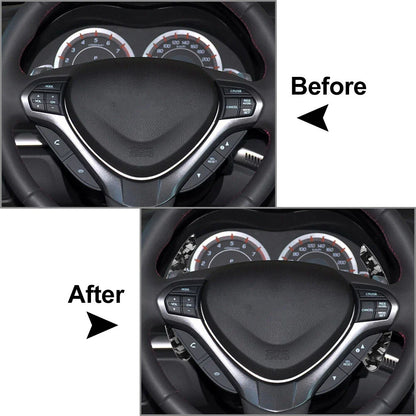 Steering Wheel Shifter Paddle Extensions for Honda Acura MDX ILX RDX TLX TSX (2014-2023)