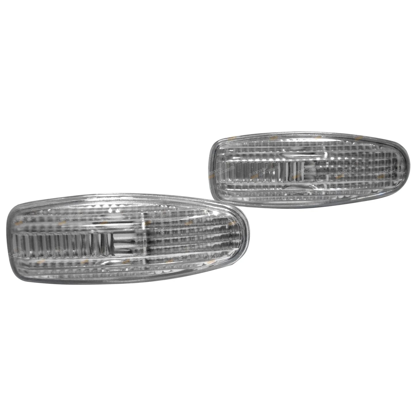 Clear Guard Side Indicator Blinker Repeater Lamps