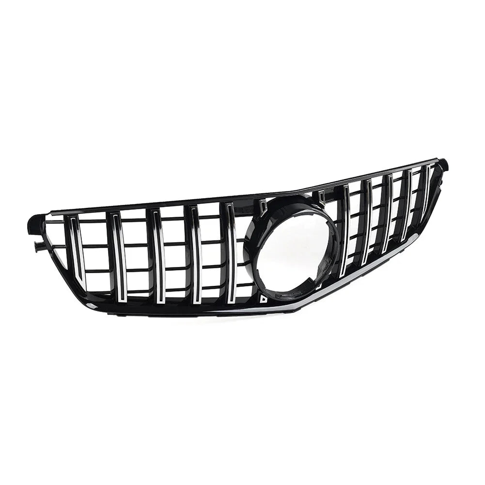 GTR Style Front Bumper Grille for Benz C Class W204 (2007-2014) Silver