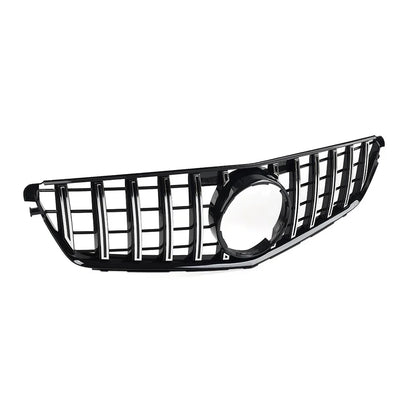 GTR Style Front Bumper Grille for Benz C Class W204 (2007-2014) Silver