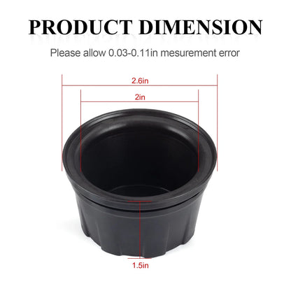 4x Wheel Center Cap for Honda FourTrax 300 TRX300 / TRX300FW (1988-2000)