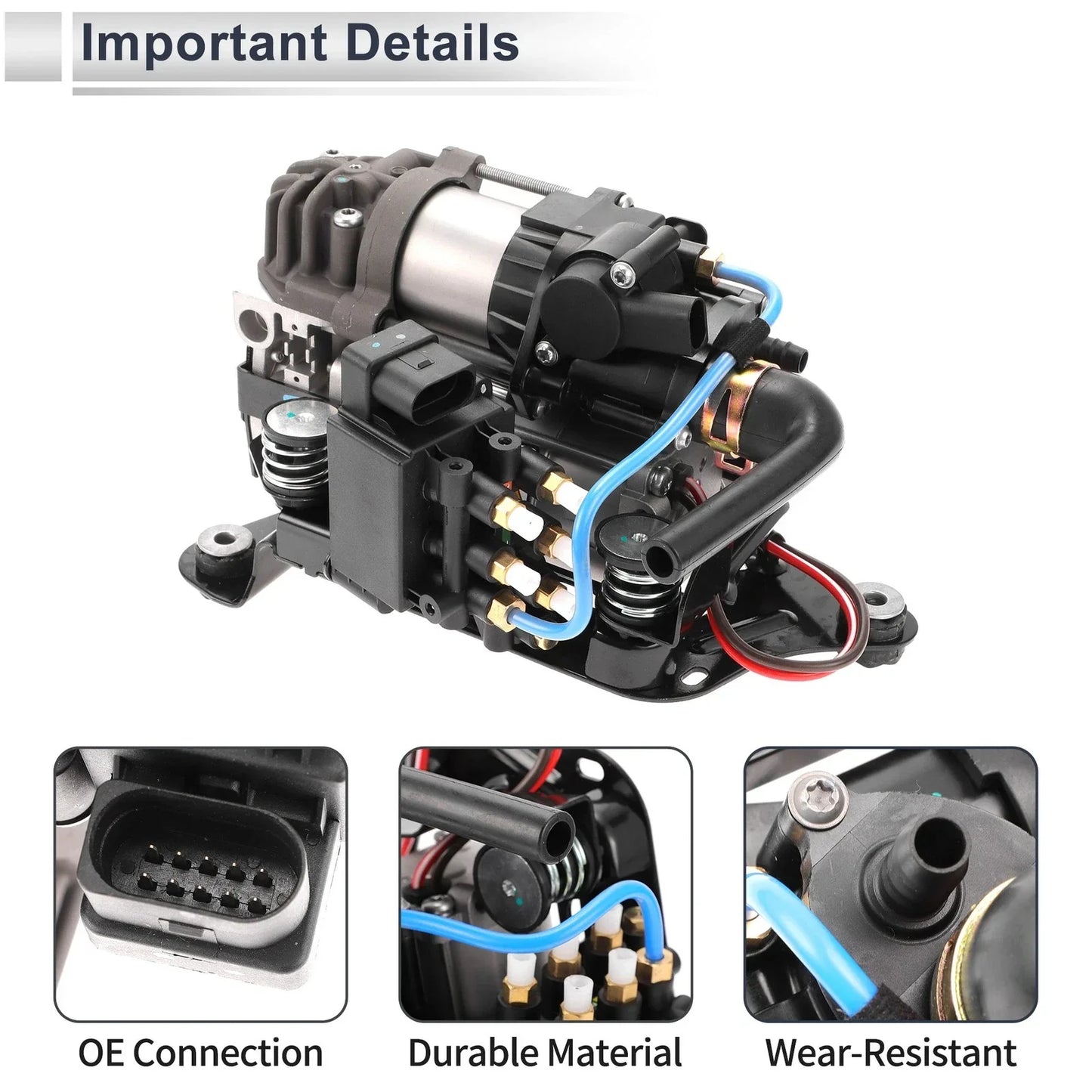 Air Suspension Compressor for BMW 740i, 750Li (2016 - 2020)
