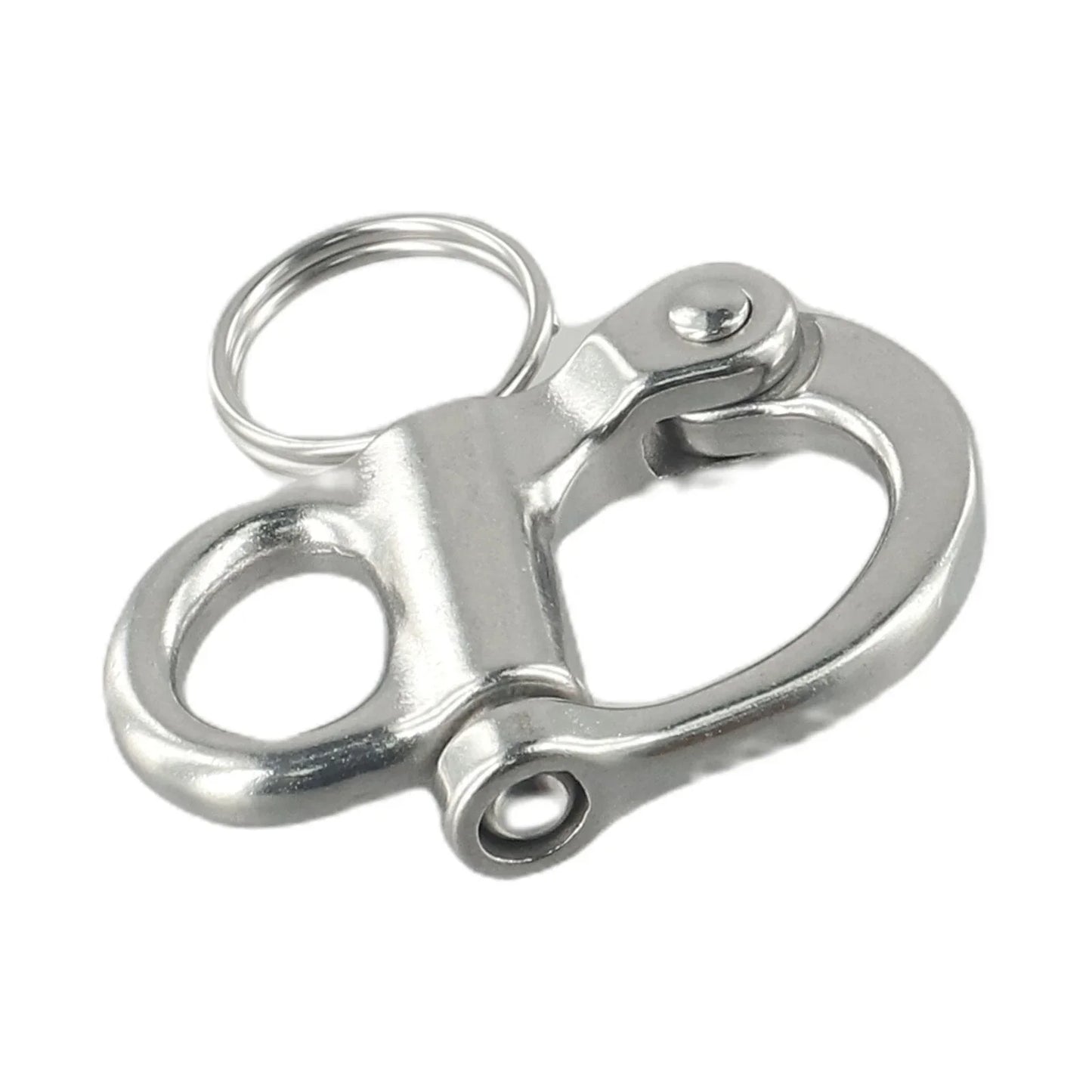 Shackle Eye Fittings Hook Marine Quick Release Replacement Silver