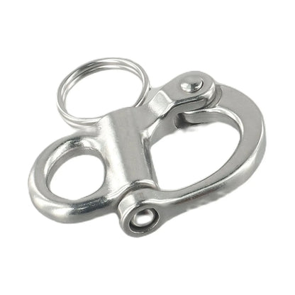 Shackle Eye Fittings Hook Marine Quick Release Replacement Silver