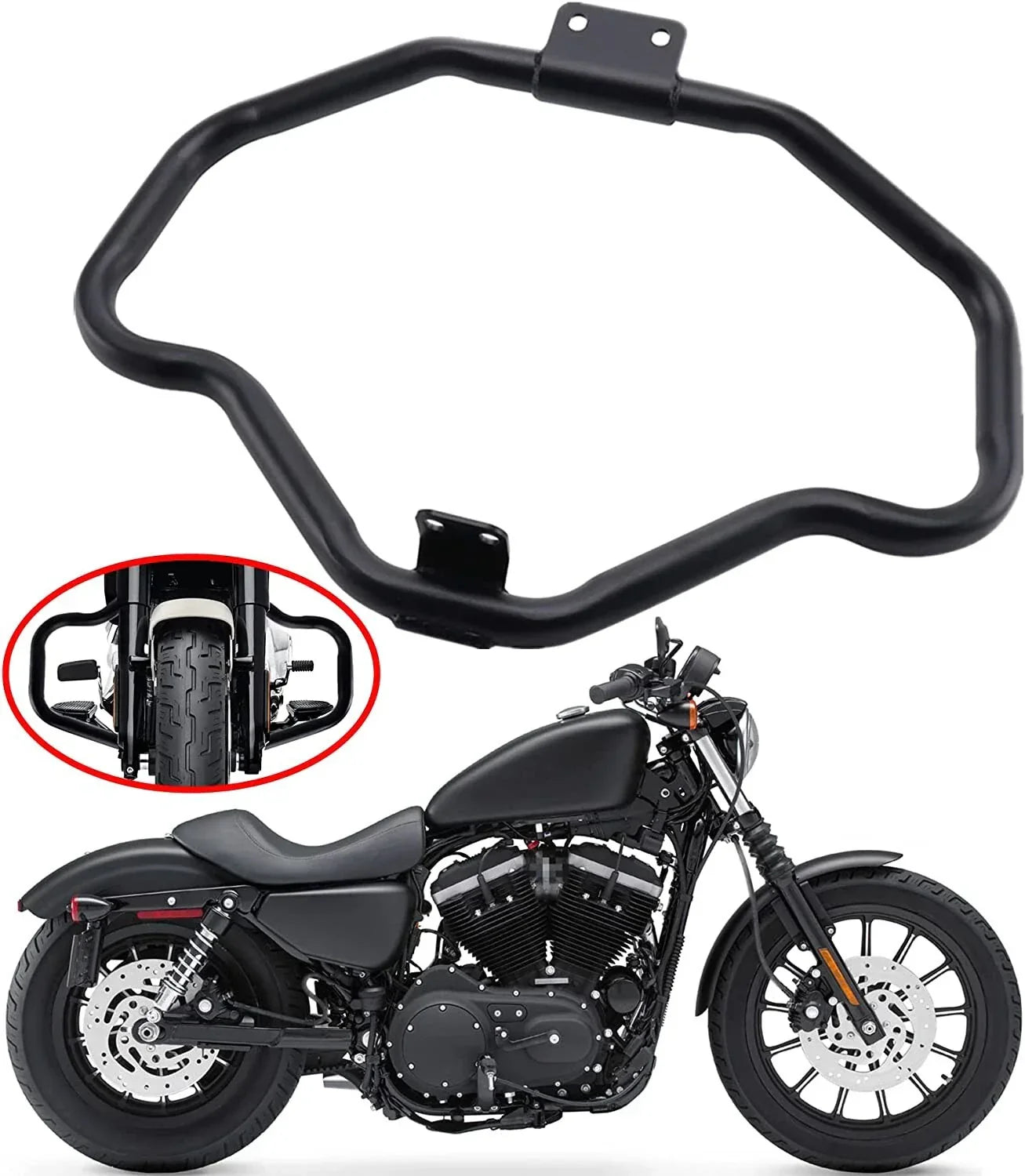 Highway Guard Crash Bar for Harley Sportster 883 1200 (2004-2023)