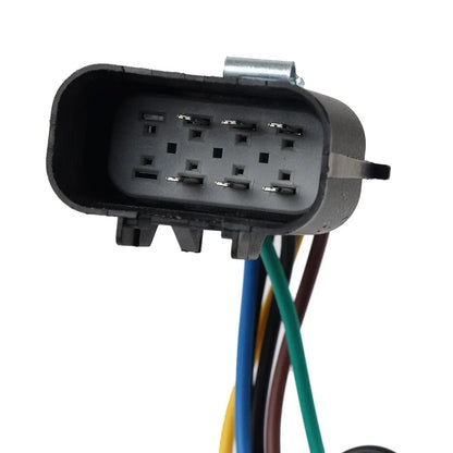 Headlight Wiring Harness Assembly Pair for Chevrolet Silverado, GMC Sierra (2007-2013)