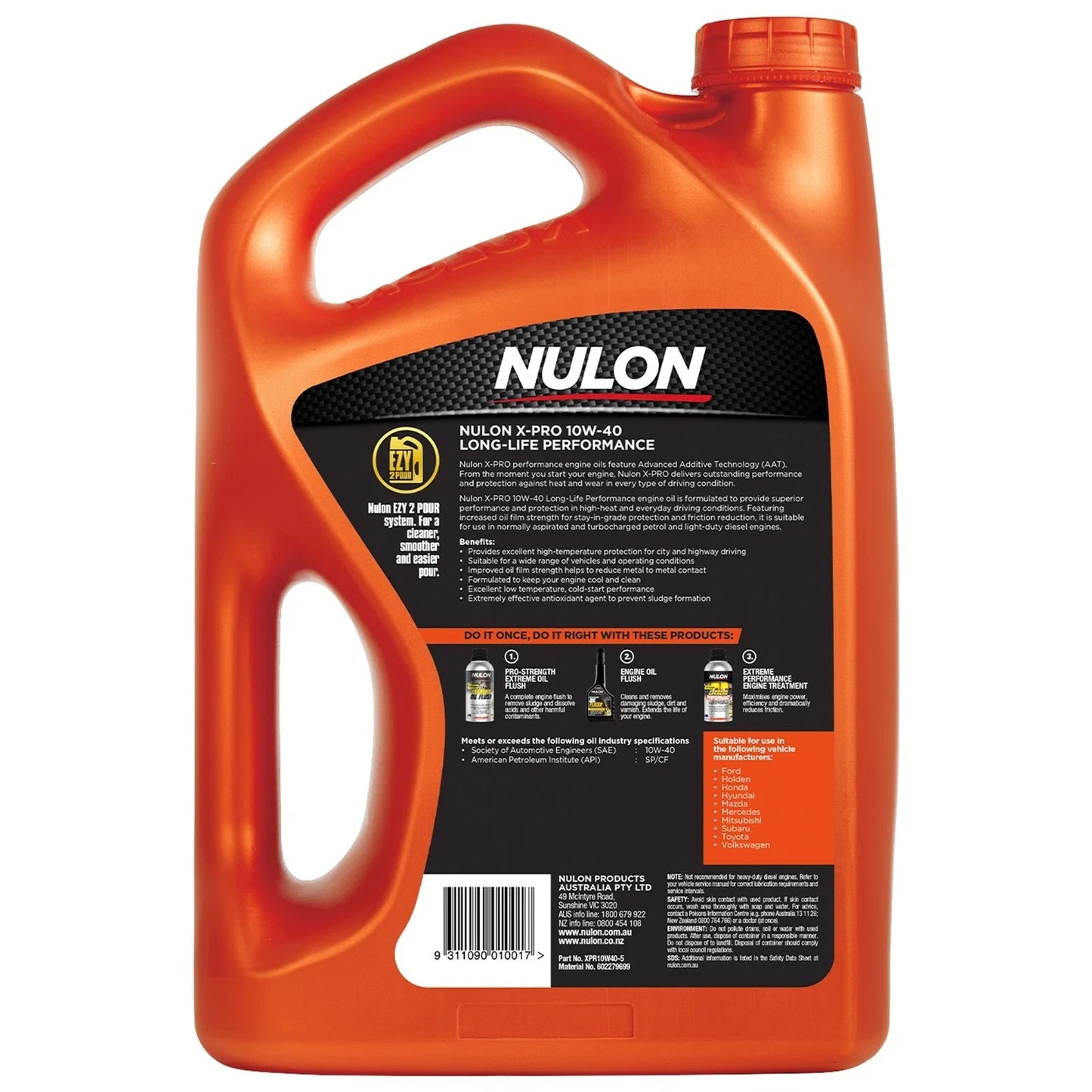 5L X-PRO 10W-40 Engine Oil