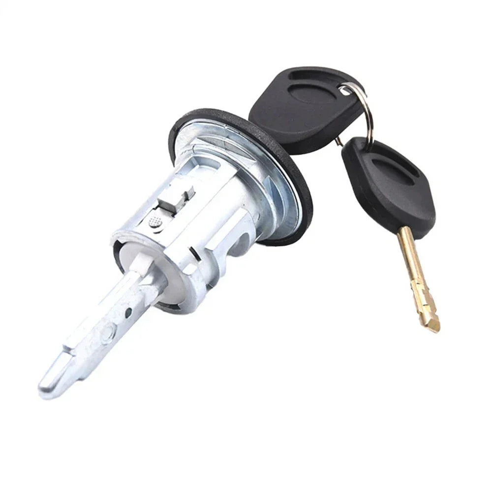 Front Driver Side Door Latch Lock Barrel  Keys for Ford Transit (2000-2014)