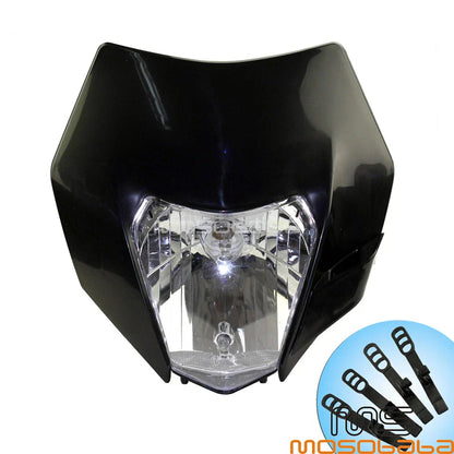 Headlight Fairing for Honda Suzuki XCW Enduro Supermoto Bike