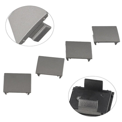 4 x Front Door Panel Covers in Grey for BMW 7 Series (E65 E66) (2001–2008)