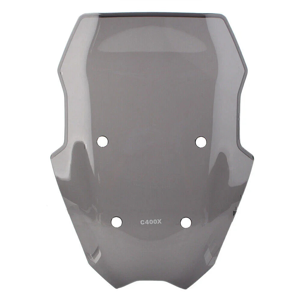 Grey ABS Windshield Air Deflector for BMW C 400 X (2018-2023)