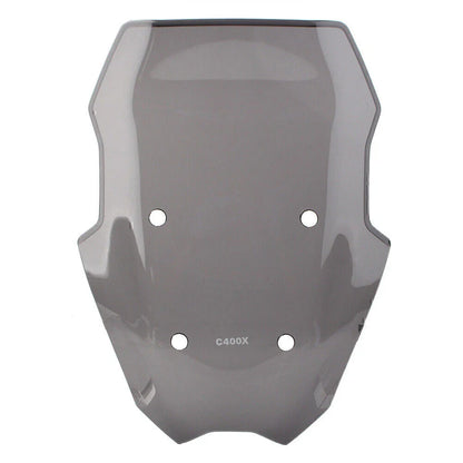 Grey ABS Windshield Air Deflector for BMW C 400 X (2018-2023)