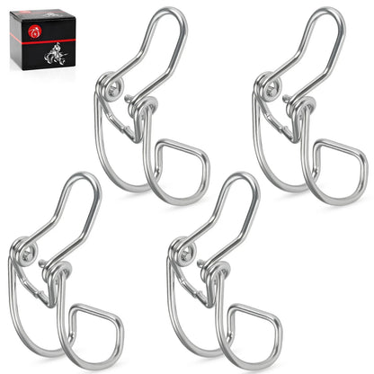 4x Air box Filter Clip for Polaris RZR Turbo 1000 XP 4 S (2014–2023)