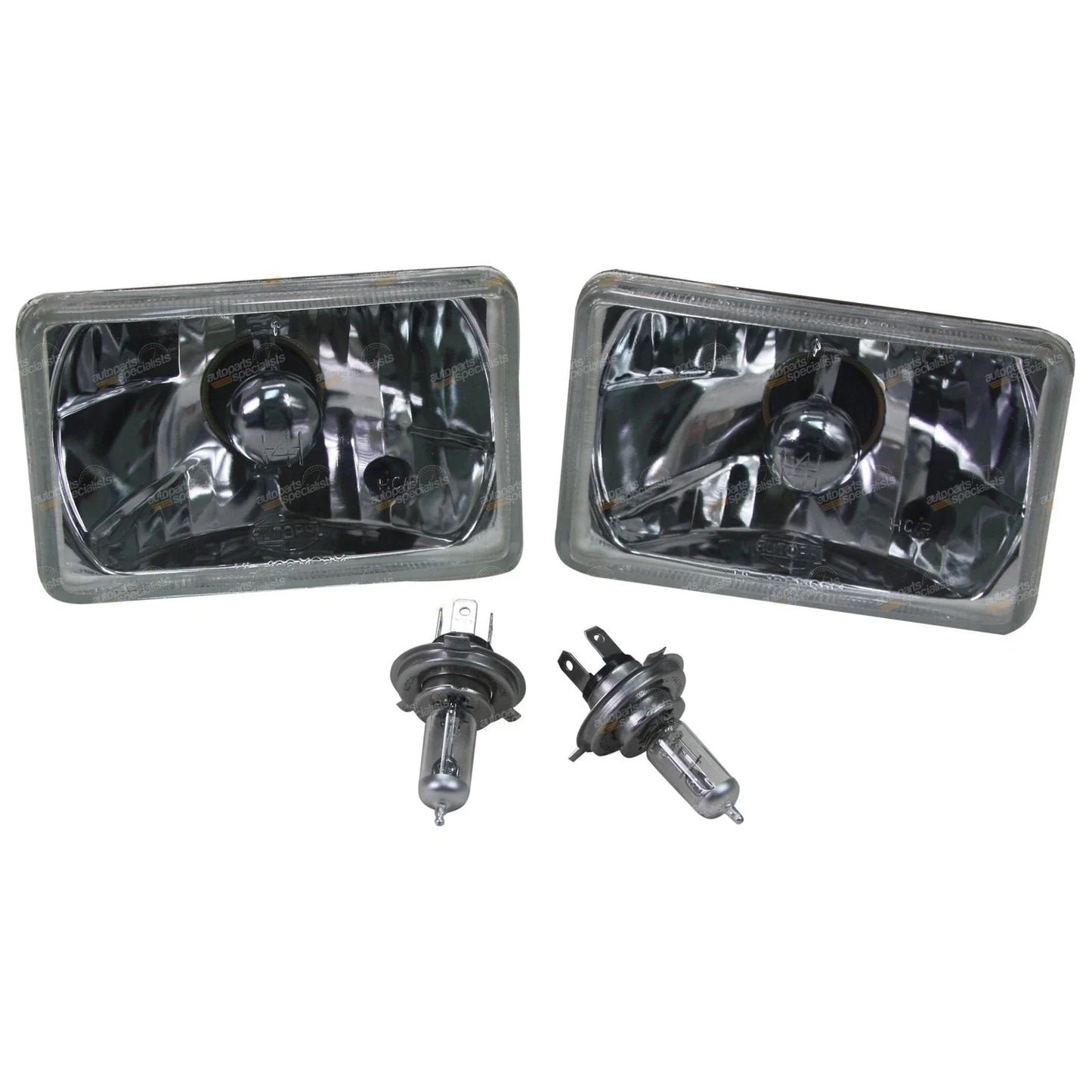 Crystal Outer Headlights Halogen H4 60/55w for Landcruiser 60 Series(1980–1989)