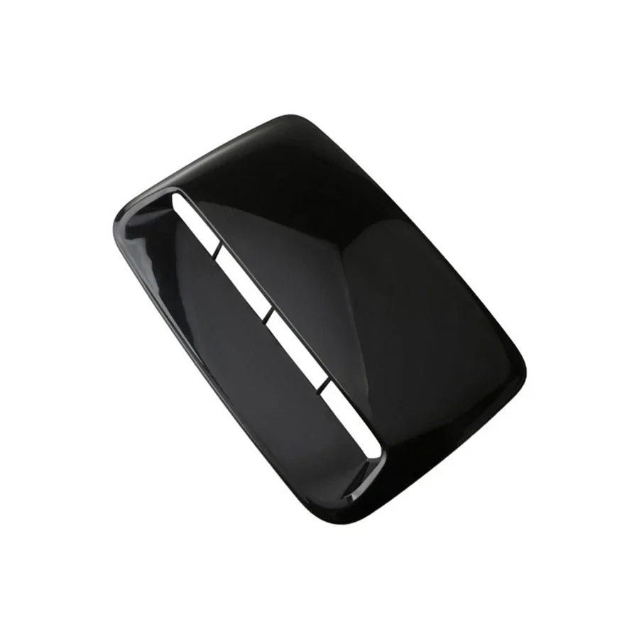 Glossy Black Air Flow Intake Hood Scoop Vent Cover for Universal Car