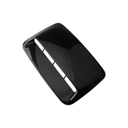 Glossy Black Air Flow Intake Hood Scoop Vent Cover for Universal Car