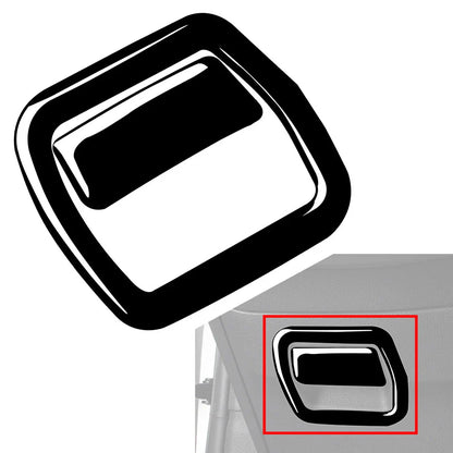 Piano Black Driver Storage Box Panel Cover Trim for Audi A4 A5 (2016-2023)