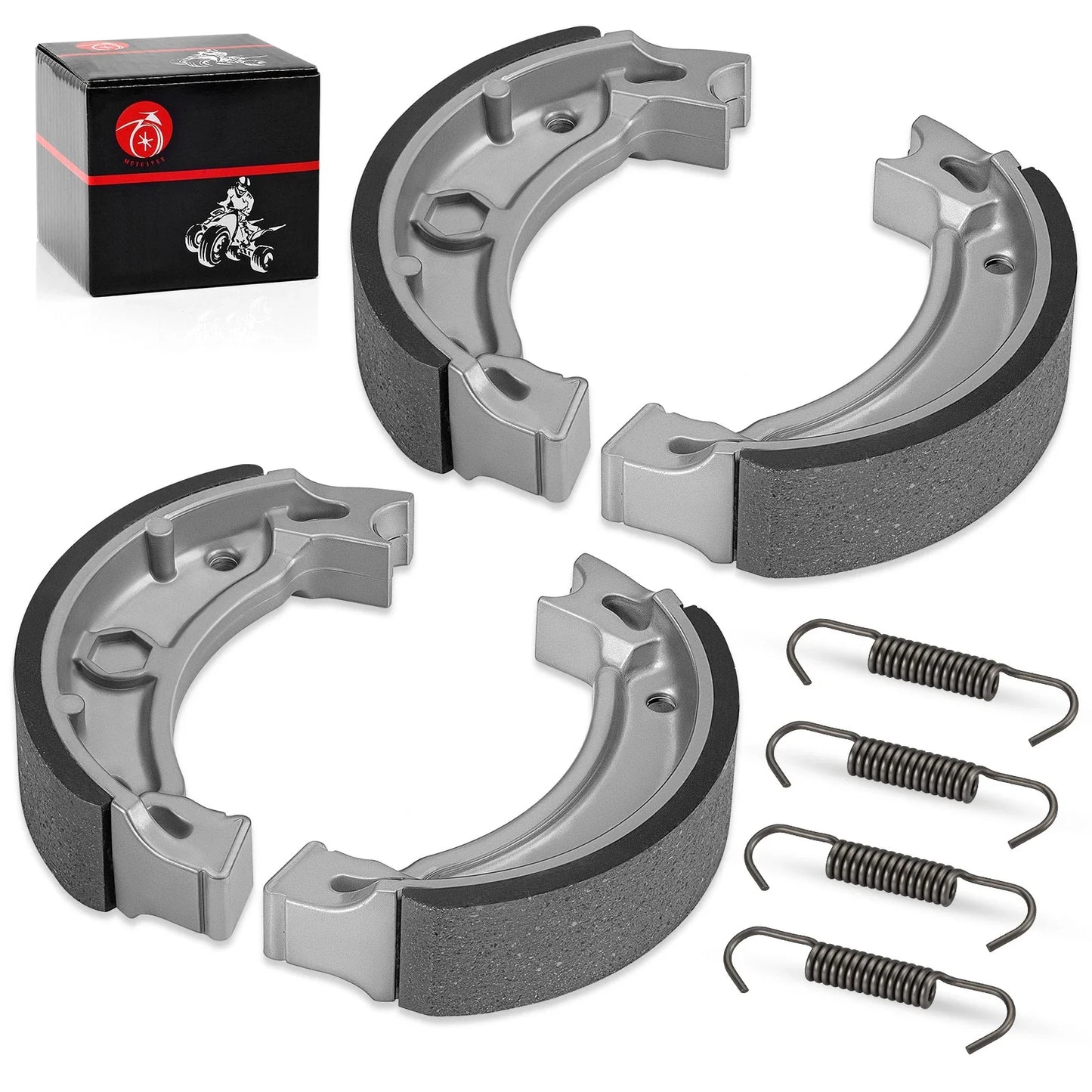 Front Brake Shoes 2 x for Yamaha Grizzly 80 125 (2004–2013)