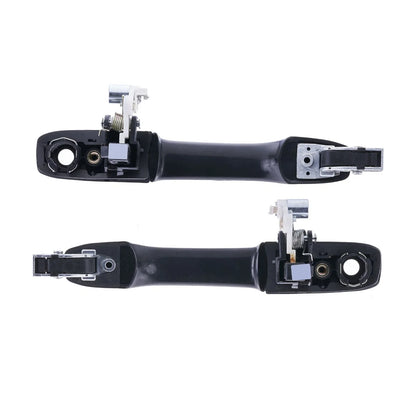 Door Handle Outer 2 x Black Front L/R for Honda CR-V (2002–2006)