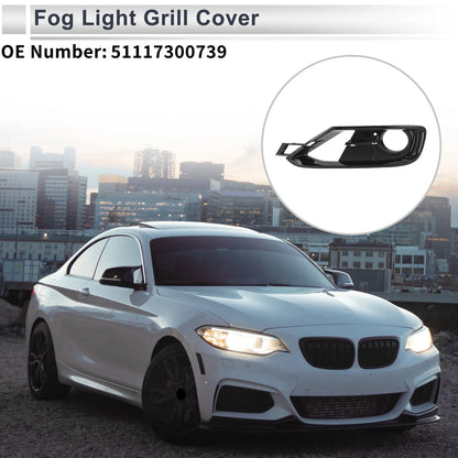 1pc Left Front Fog Light Grill for BMW F30 F31 (2011-2018)