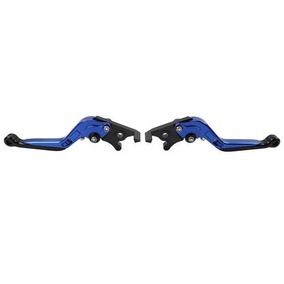 CNC Blue Extendable Brake Clutch Levers for Yamaha TMAX 500 530 560 (2001-2023)