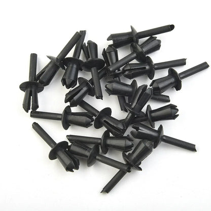 20x Black Rivet Clip Fender Retainer for E12 E28 E30 E34 E36 E39 E46 E60 E6