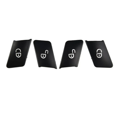 Button Cover Trim Matte Black for Benz C W204 W212 E (2007–2016)